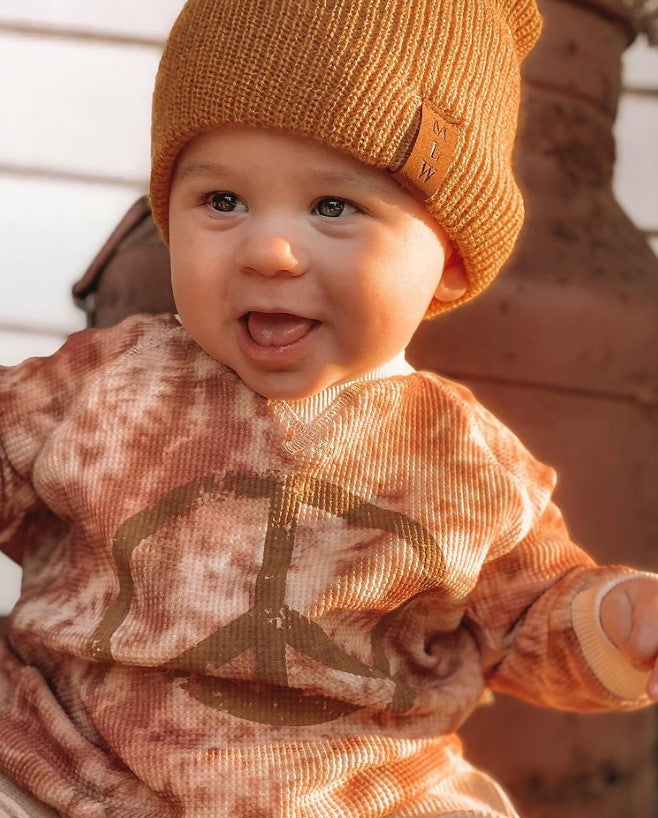 MLW By Design - Knit Beanie | Mustard