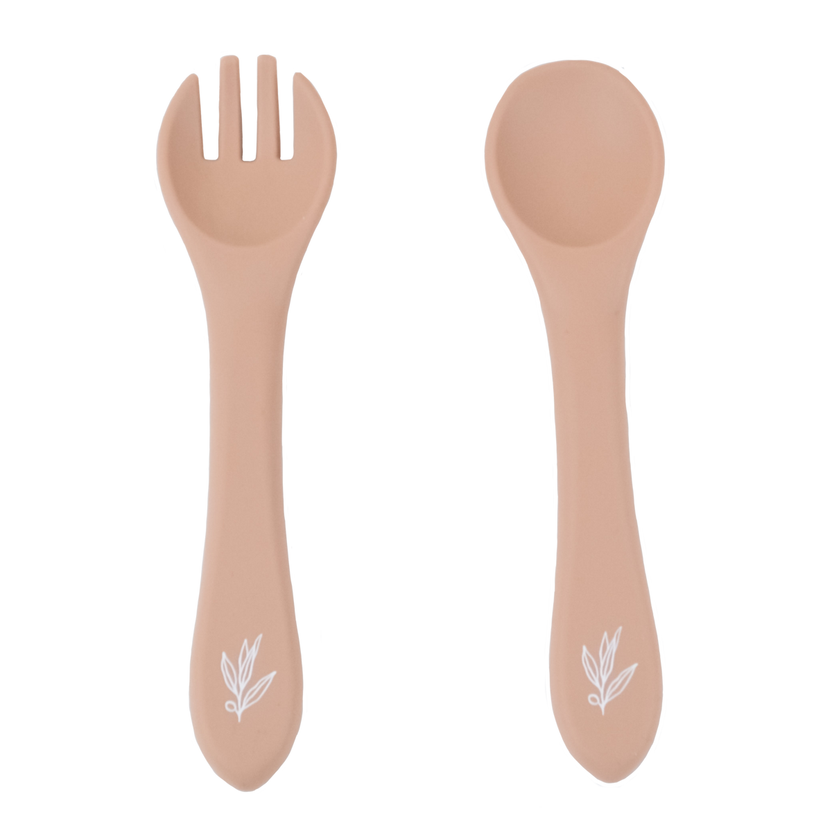 Beloved Child Co. - Spoon and Fork Set | Sunset Coral