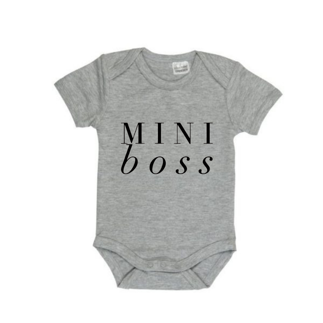 MLW by Design - Mini Boss Bodysuit | Various Colours