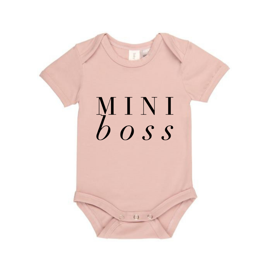 MLW by Design - Mini Boss Bodysuit | Various Colours