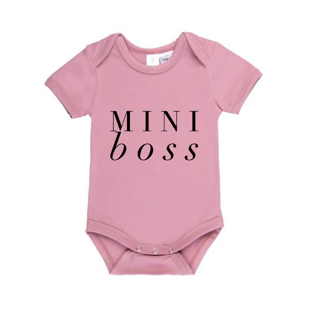 MLW by Design - Mini Boss Bodysuit | Various Colours