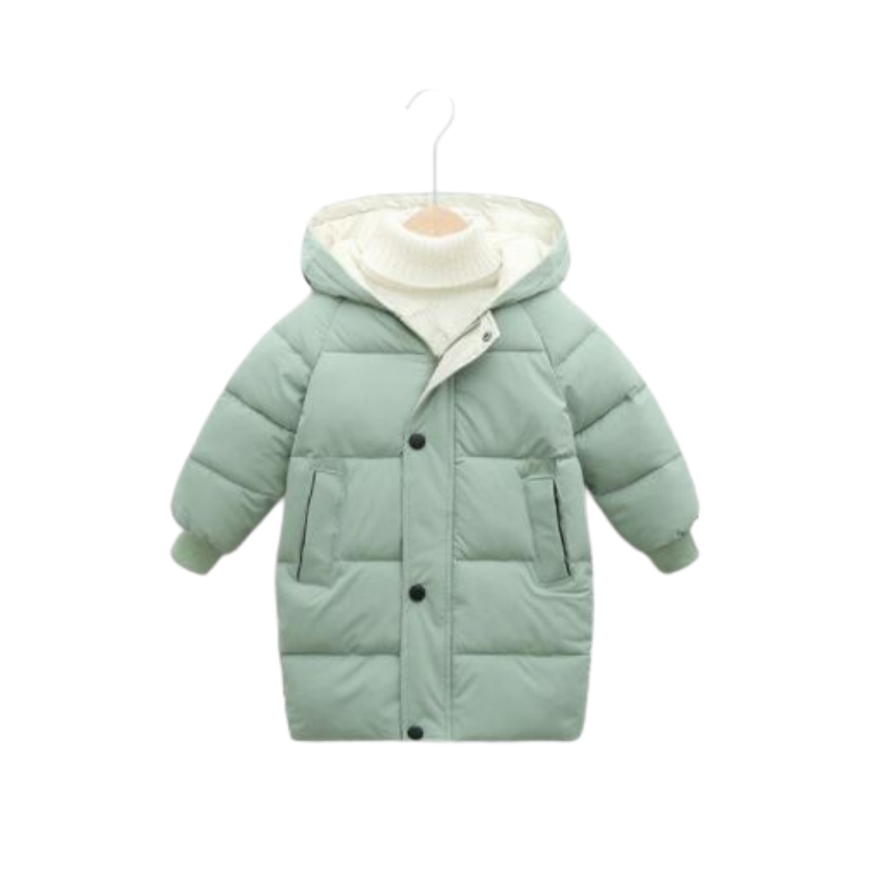 Winter Puffer Jacket | Green