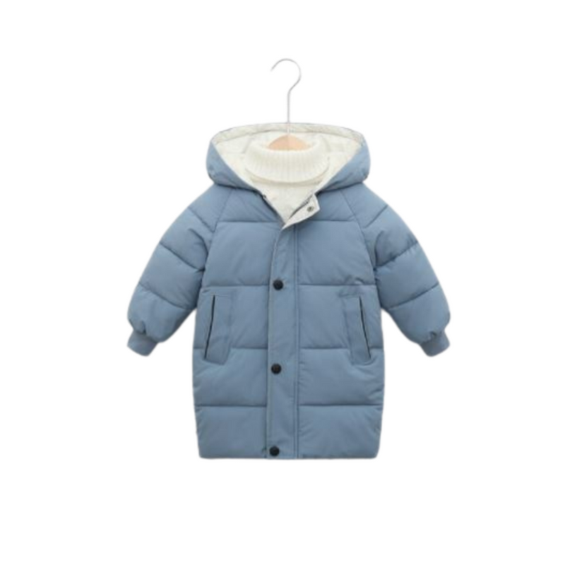 Winter Puffer Jacket | Blue