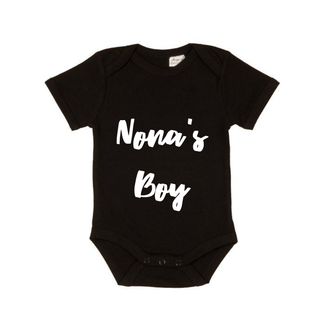 MLW By Design - Nona's Boy Bodysuit | Various Colours