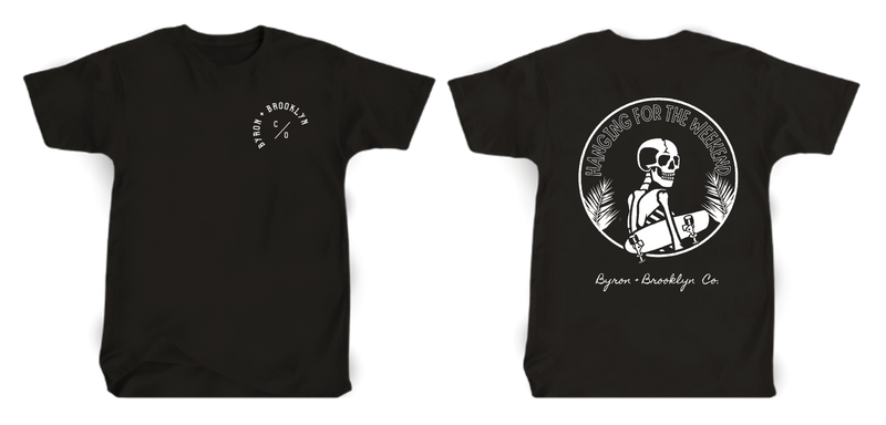 Byron Brooklyn Co - Hanging For The Weekend Tee | Various Colours