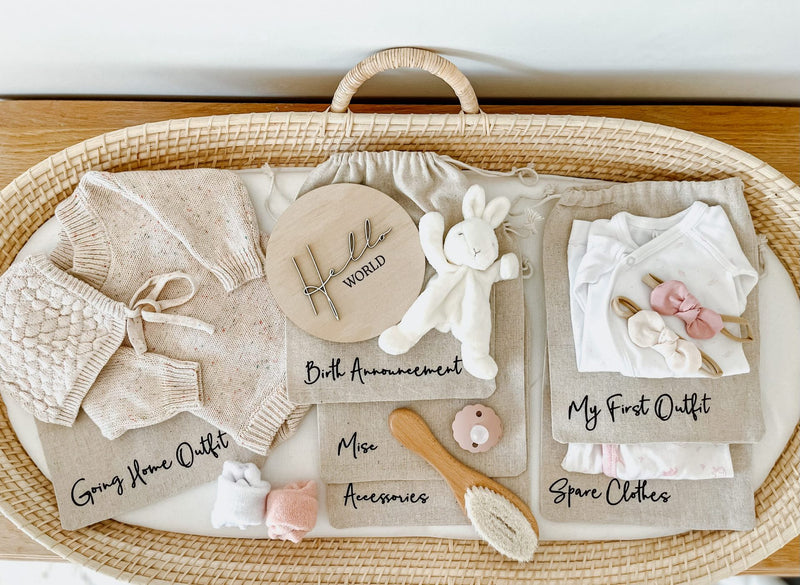 Timber Tinkers - Hospital Bag Organisers
