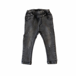 MLW By Design - Distressed Black Wash Jeans