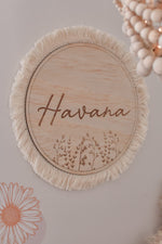 Timber Tinkers - My Wildflower Sign 30cm