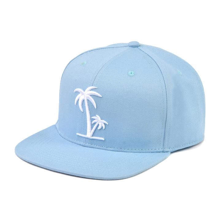 Cubs & Co - BLUE WITH WHITE PALM TREE