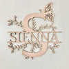 Timber Tinkers - Floral Letter Name