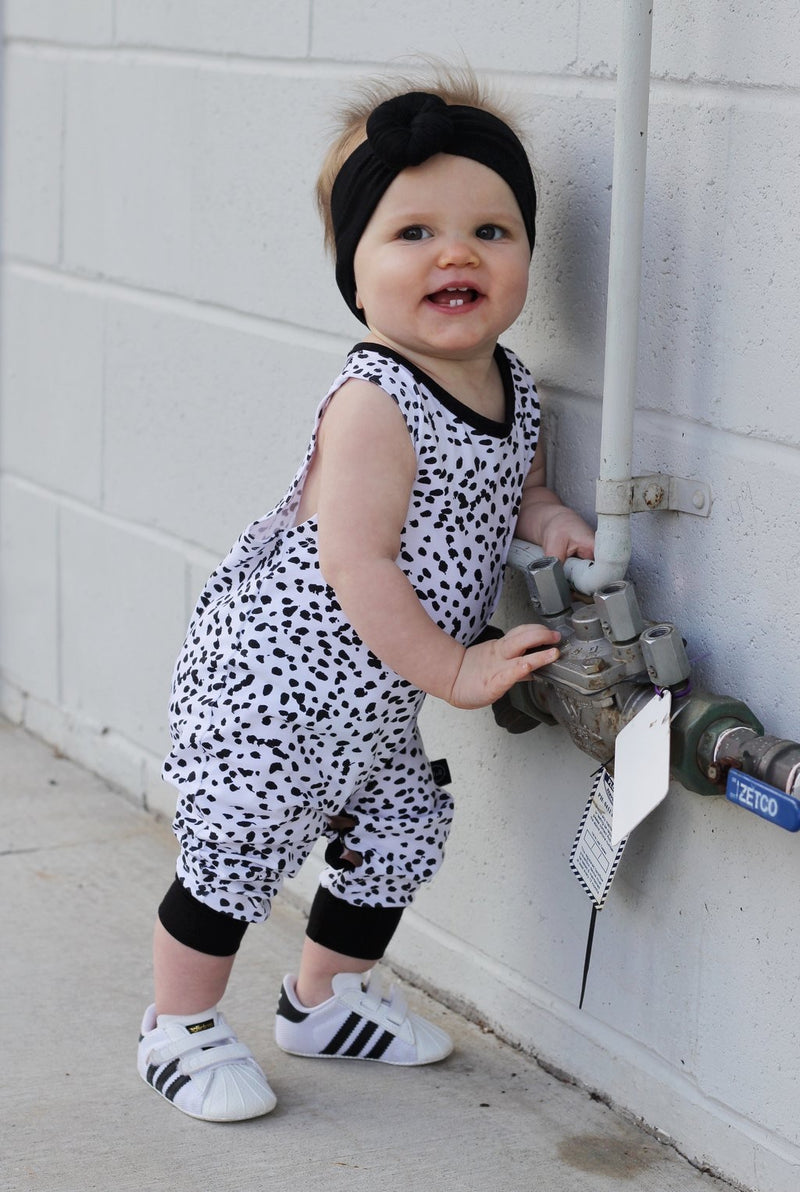 Winter and Raven - Printed Romper