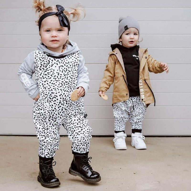 Winter and Raven - Printed Romper
