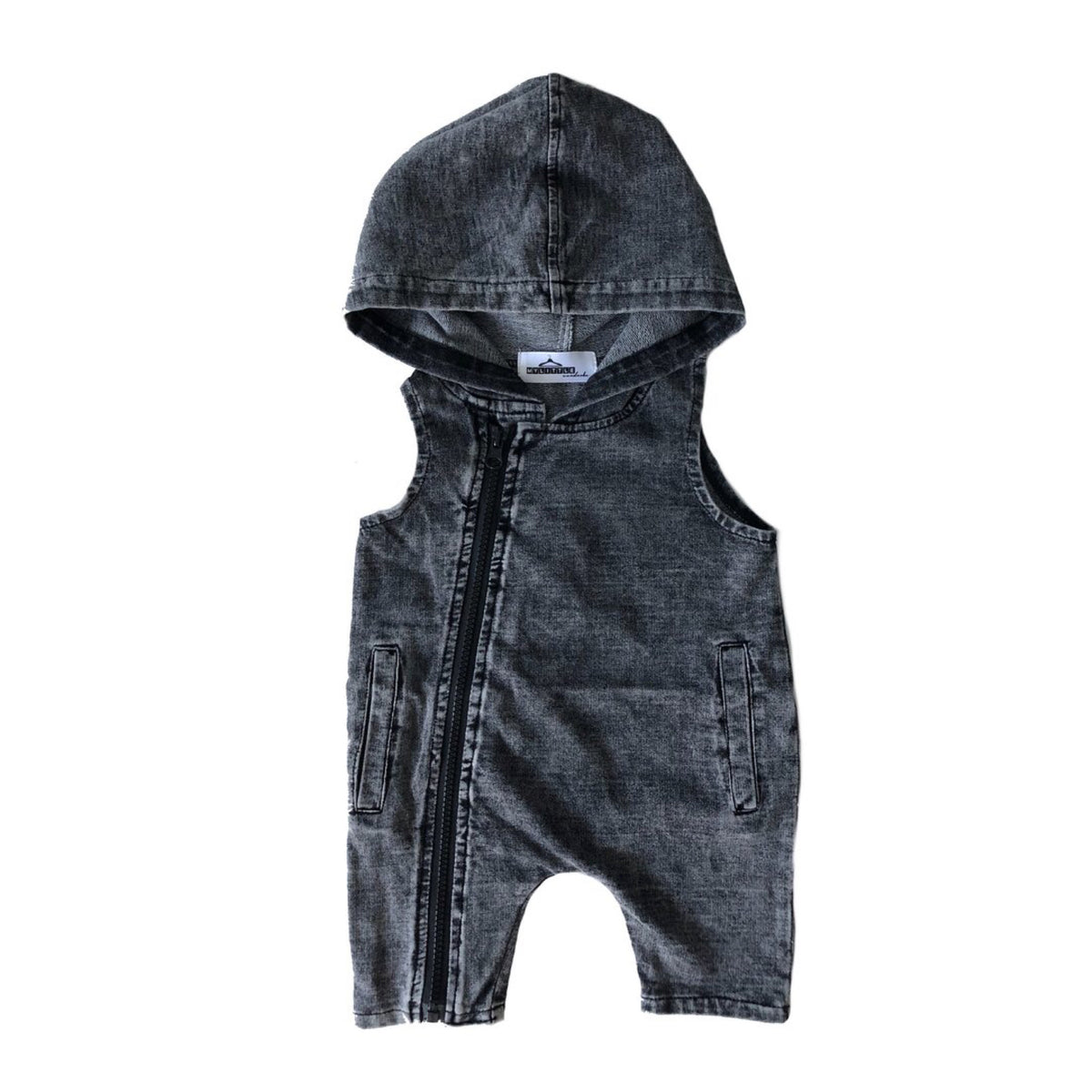 MLW By Design - STREET Romper | Black Wash