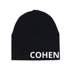 MLW By Design - Personalised Slouch Beanies Black