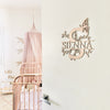 Timber Tinkers - Floral Letter Name
