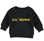 MLW By Design - Lil’ Homie Fleece Crew - Gold Print