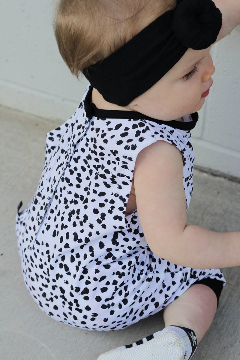 Winter and Raven - Printed Romper