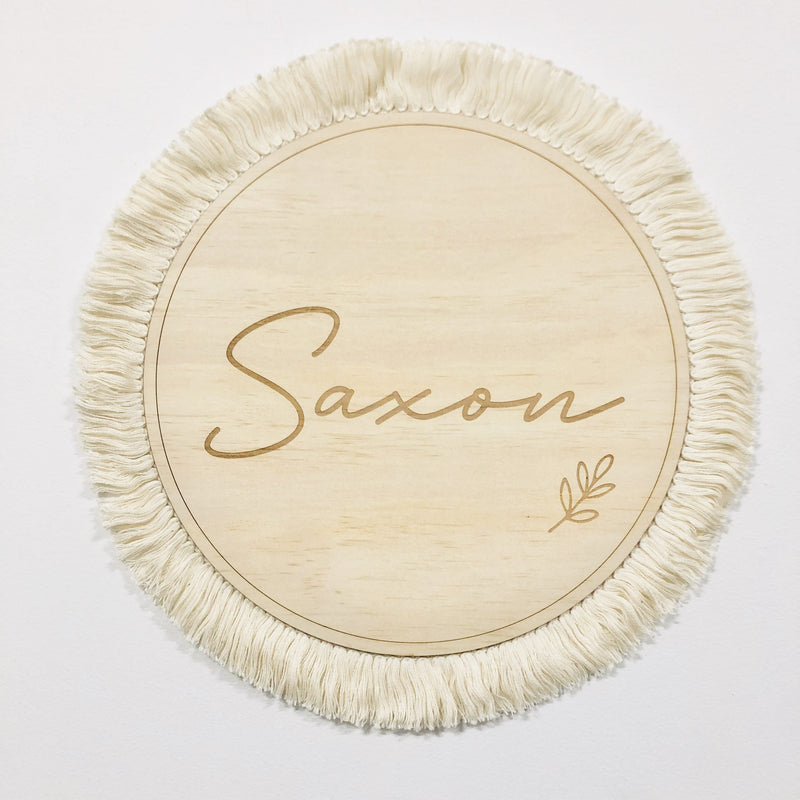 Timber Tinkers - My Wildflower Sign 30cm