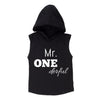 MLW By Design - Mr ONEderful Sleeveless Hoodie | White or Black