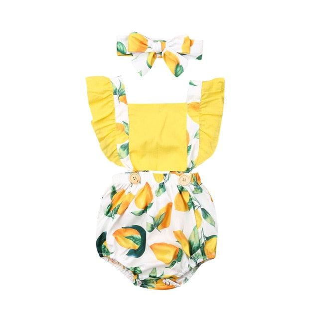 Bella Romper | Lemon or Watermelon