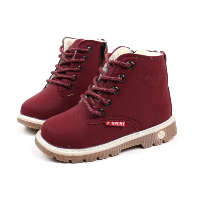 Urban Boots - Furr | Winter Wine Red