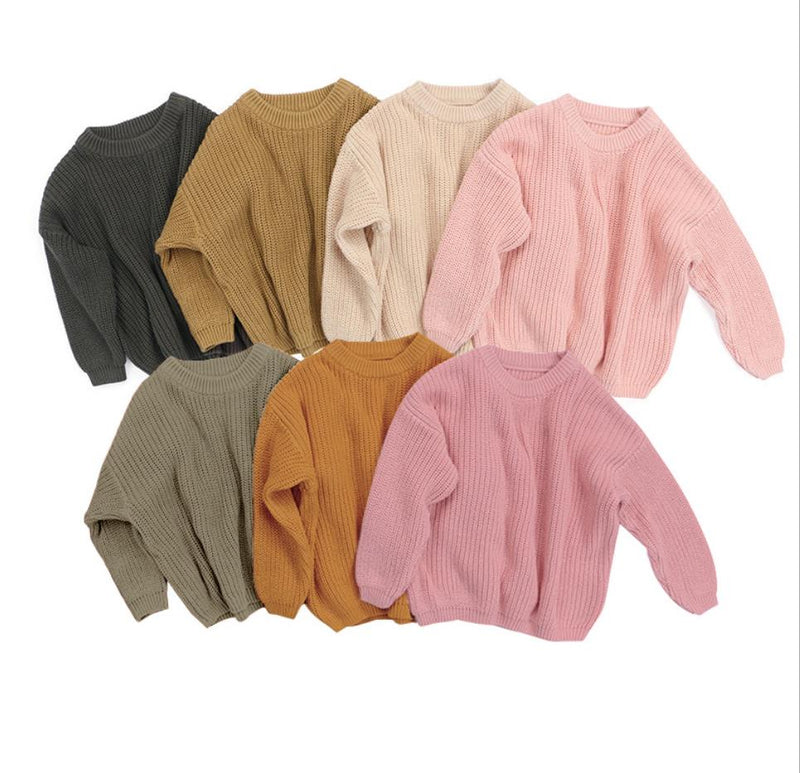 Cuddly Knit Sweater | Rust