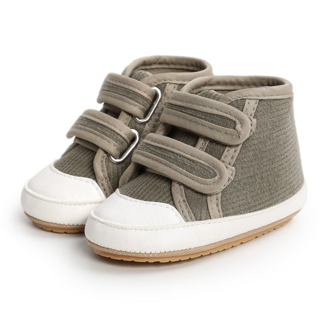 Ribbed Hightops | Khaki