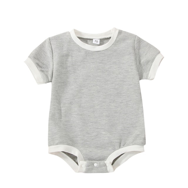 Lenox Waffle Bodysuit | Grey