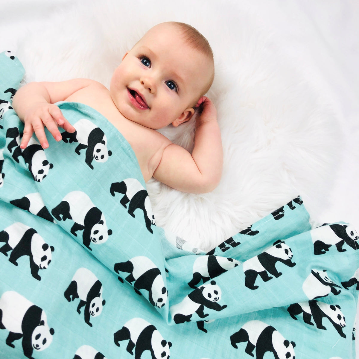 Tinker Tot Baby - Organic Cotton Swaddle – Peaceful Panda